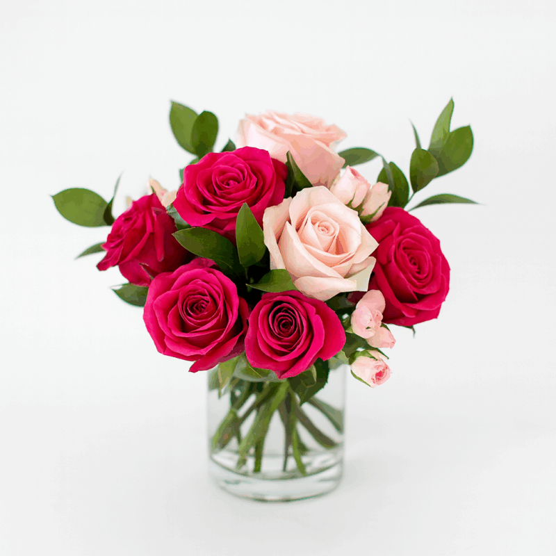 delicate rose bouquet arrangement
